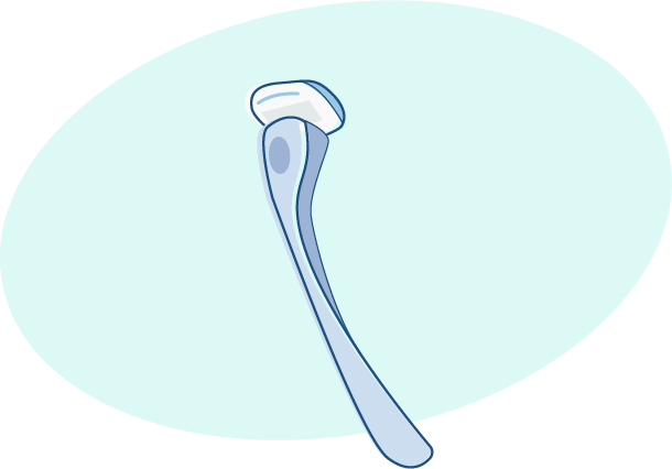 Illustration of Billie brand razor